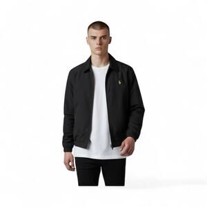 Vintage Polo By Ralph Lauren Men's Black Size XXL Bi Swing Plaid Lined‎ Jacket